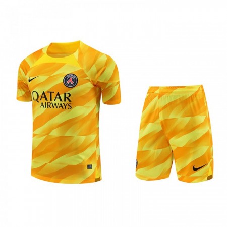 Camisetas Paris Saint Germain Segunda Portero 2023-24 - Niño (+ Pantalones)